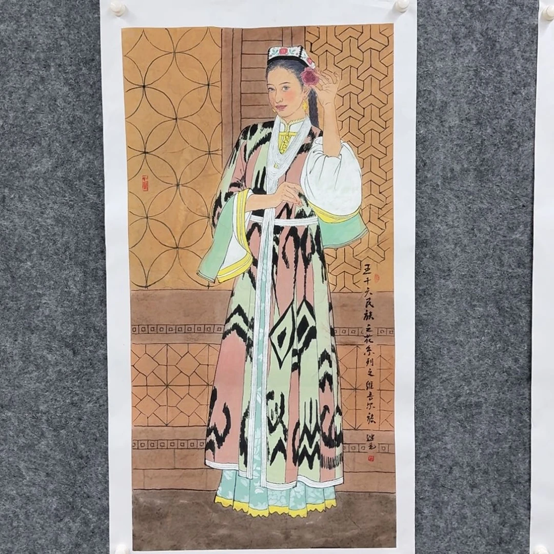 国画国画作品WJM老师