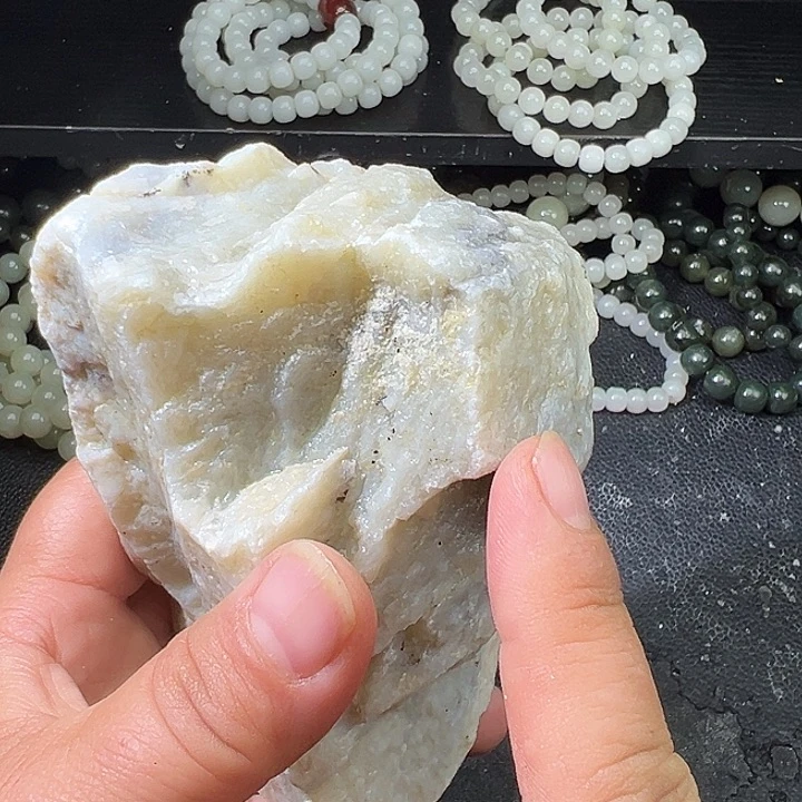 和田玉（糖玉）未镶嵌车挂