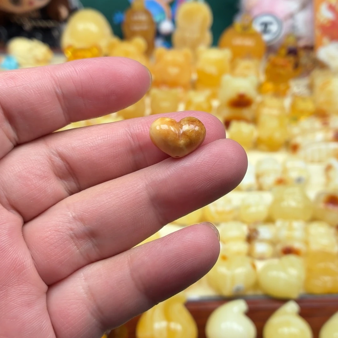 琥珀未镶嵌裸石蜜蜡