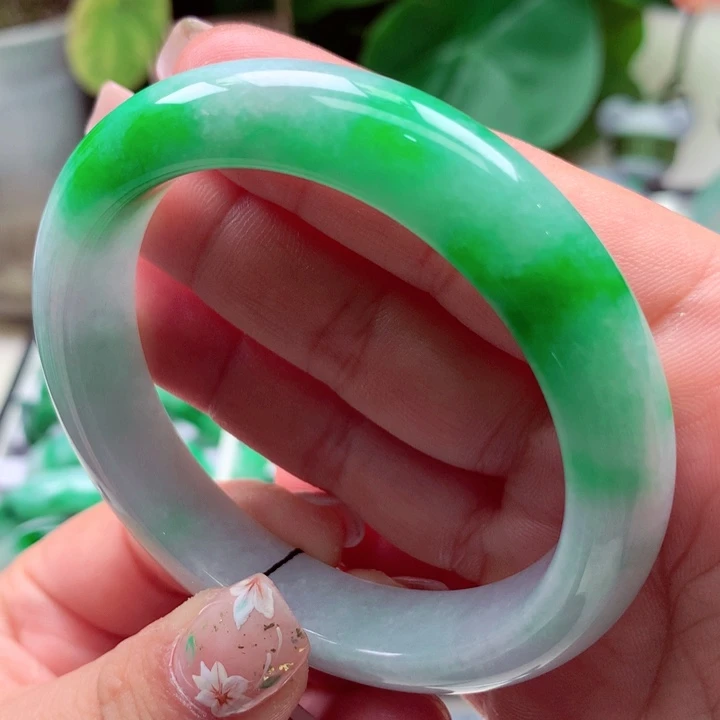 翡翠未镶嵌手镯天然翡翠手镯57