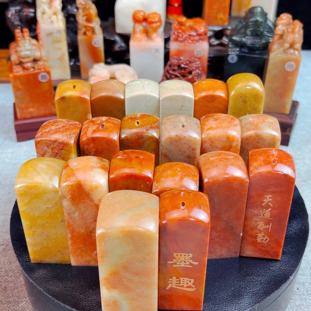 小***葩寿山石捡漏瑕疵品