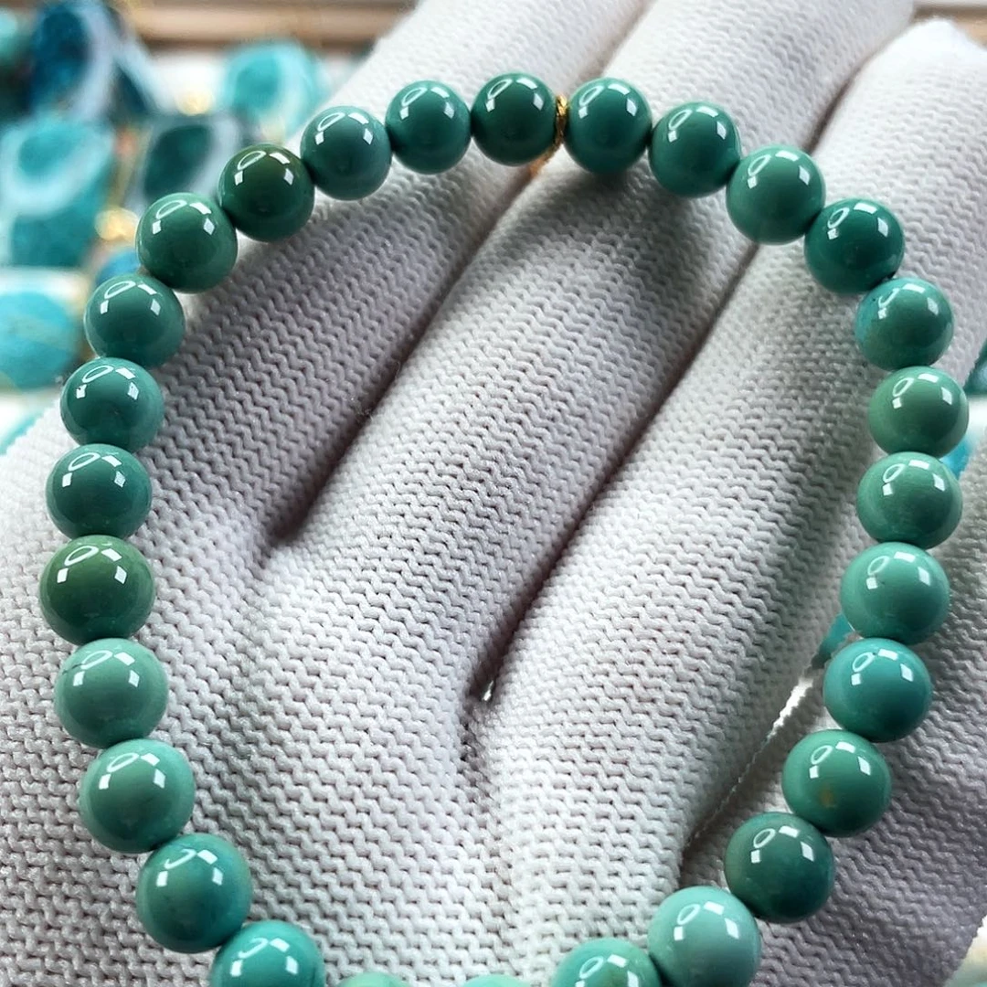 绿松石未镶嵌车挂