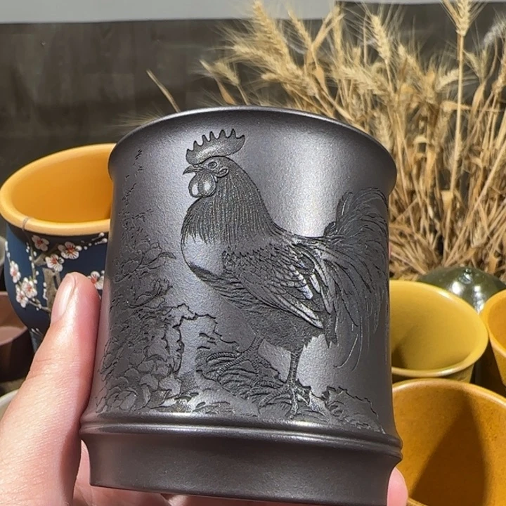 茶杯紫砂全手工紫砂