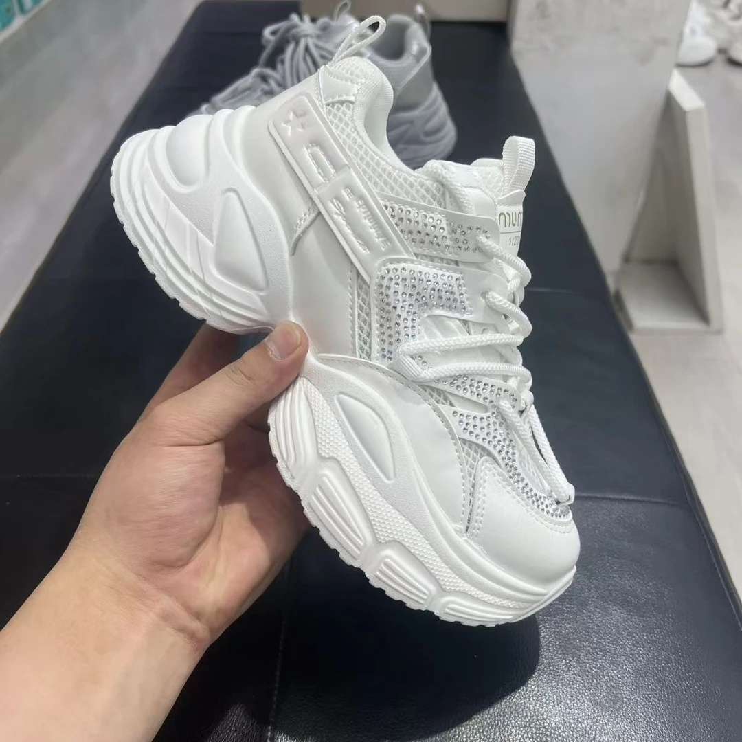 8908满钻透网老爹鞋zz