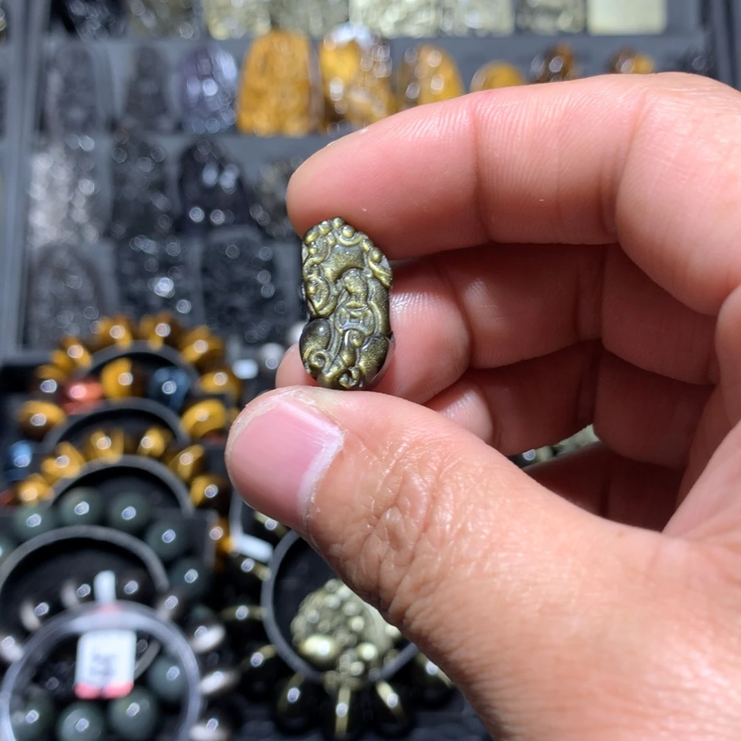 未镶嵌黑曜岩手链鬼*灵