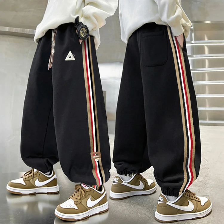 男童春秋款休闲卫裤大童秋装宽松运动裤2025新款儿童装秋季长裤潮