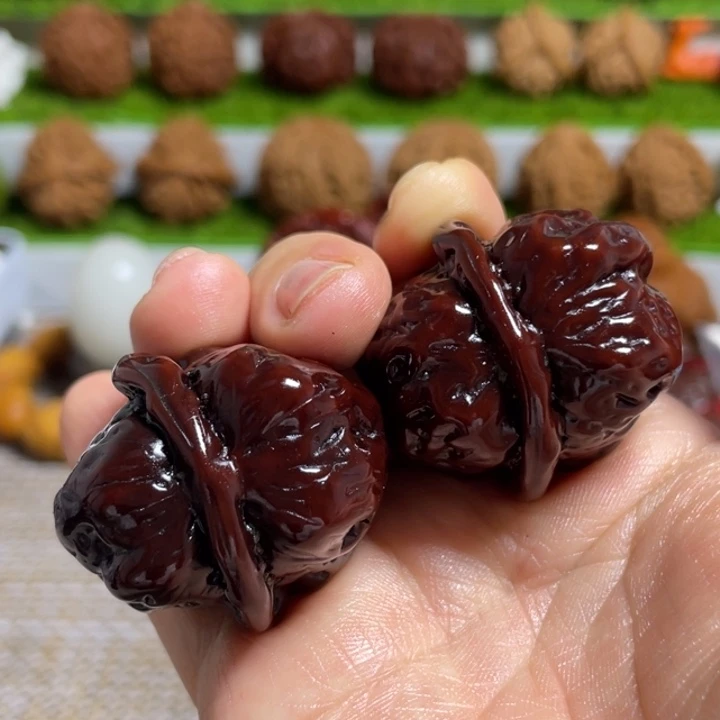 文玩核桃把件33蛤蟆