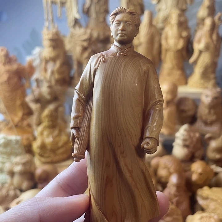 柏木（崖柏）青年伟人高12公分