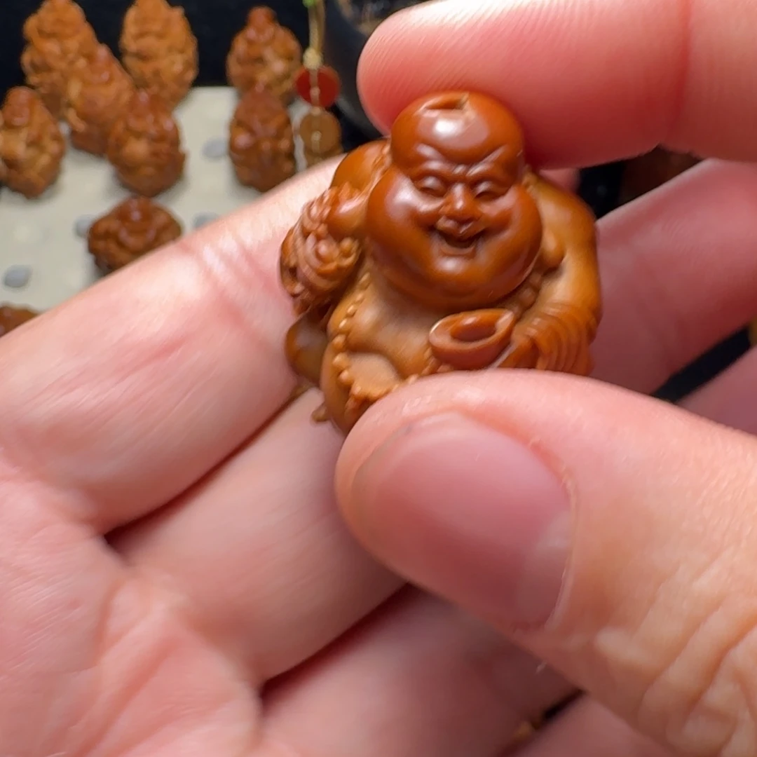 泰***田橄榄核手串/手链弥勒