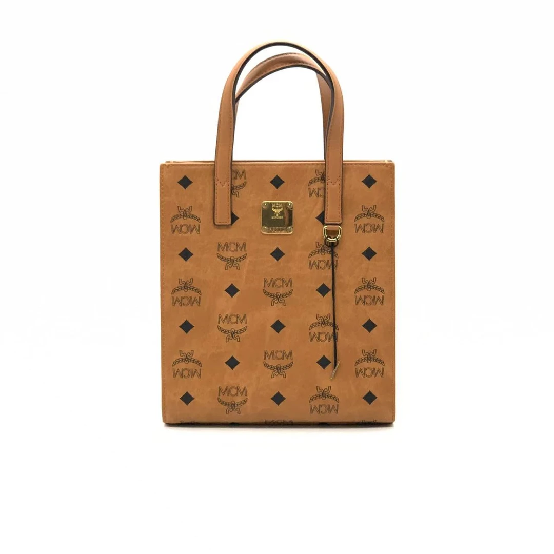 99新 MCM 干邑色小号琴谱包