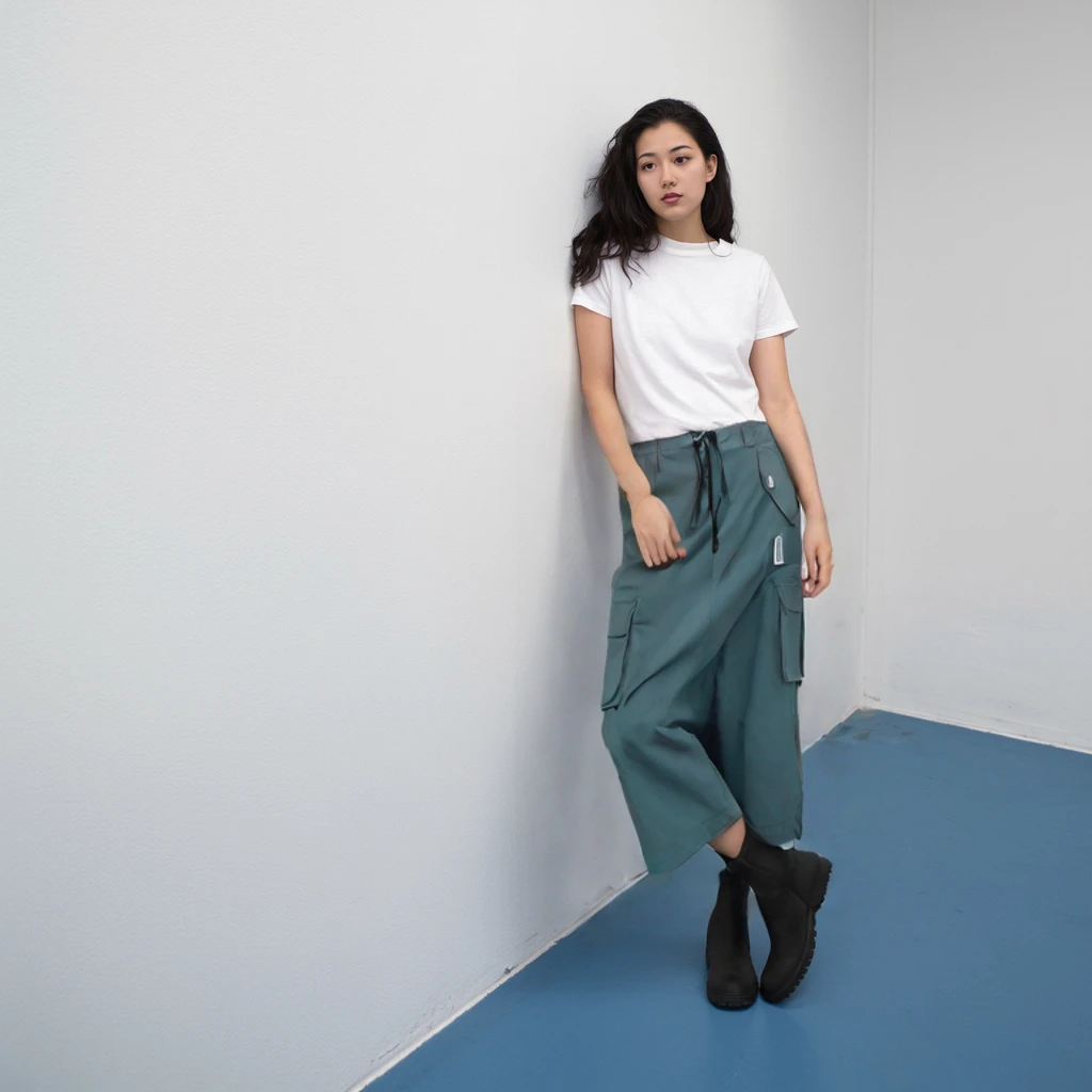 【梭织半裙72104】高腰气质显瘦款