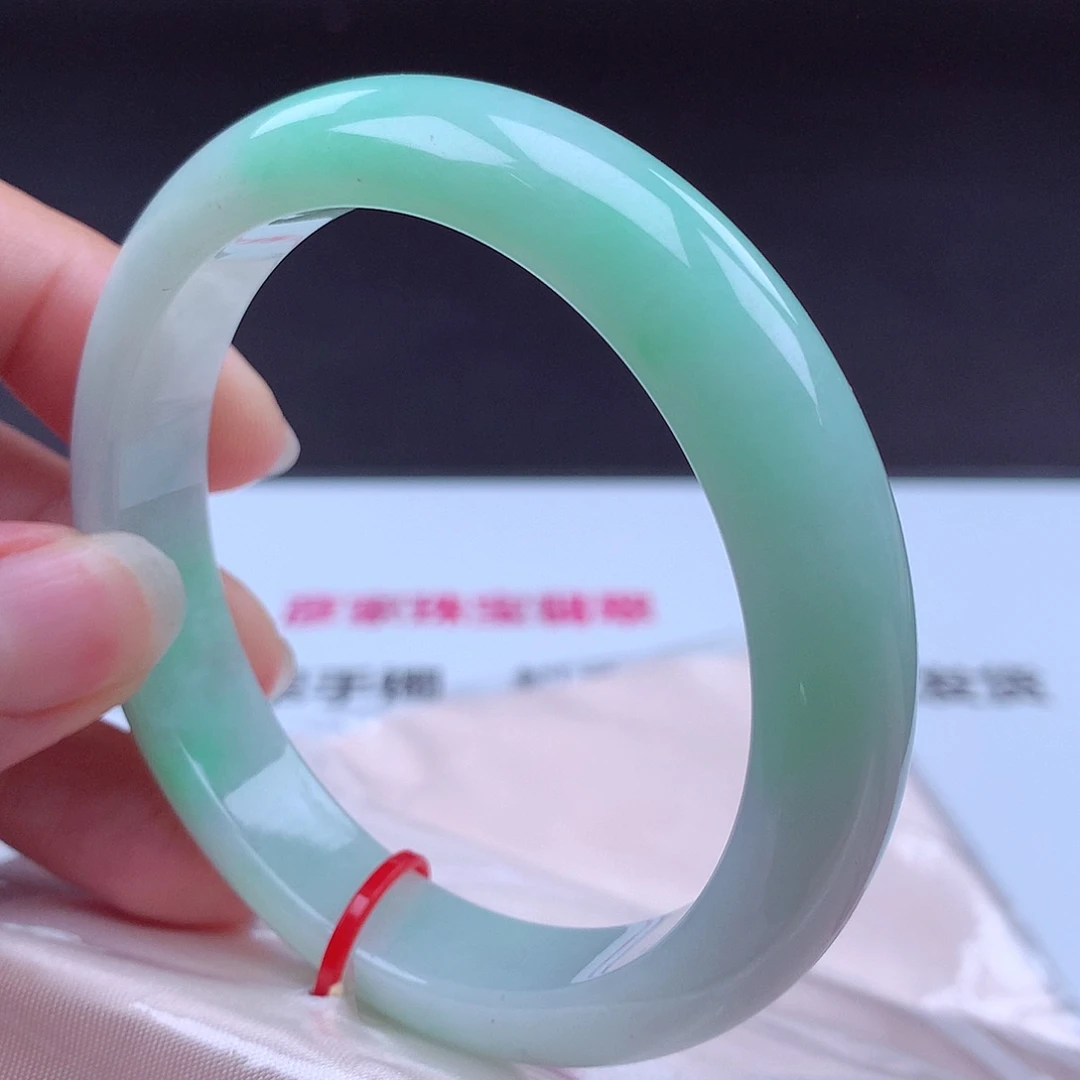 翡翠未镶嵌手镯手镯001285