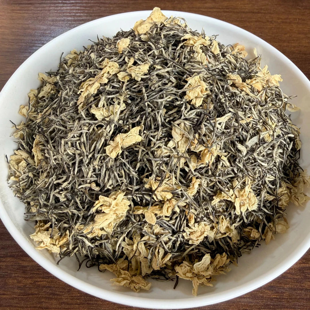 【雪芽直飘】特级浓香型雪芽尖飘雪茶叶2025新茶四川茉莉花茶