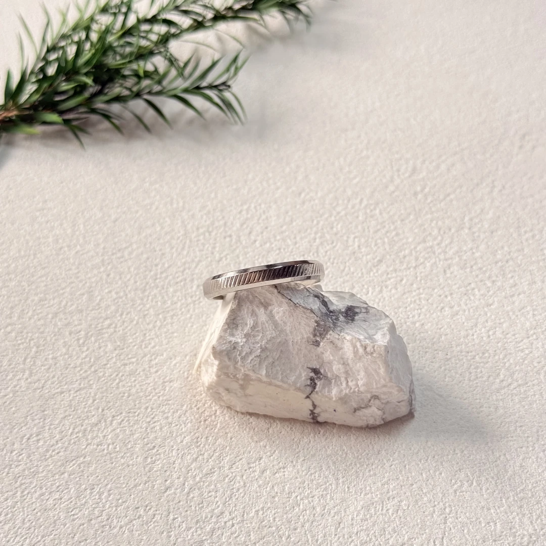 铜合金戒指 小众素圈戒指bj1687港27欧66