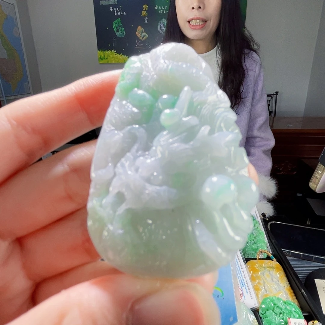 颈饰未镶嵌翡翠翡翠