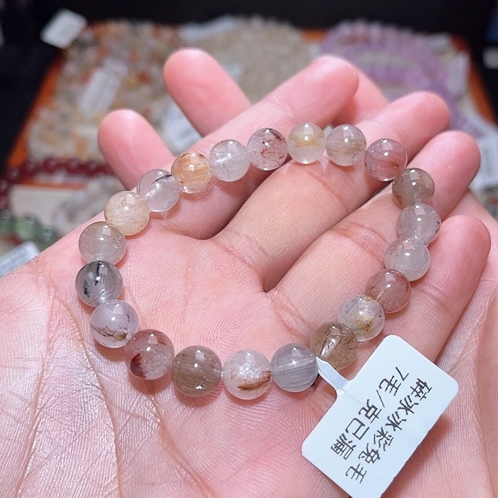 水晶手链未镶嵌248号主图手串  9+