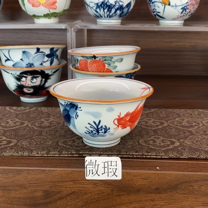 釉下老陶泥手工绘制