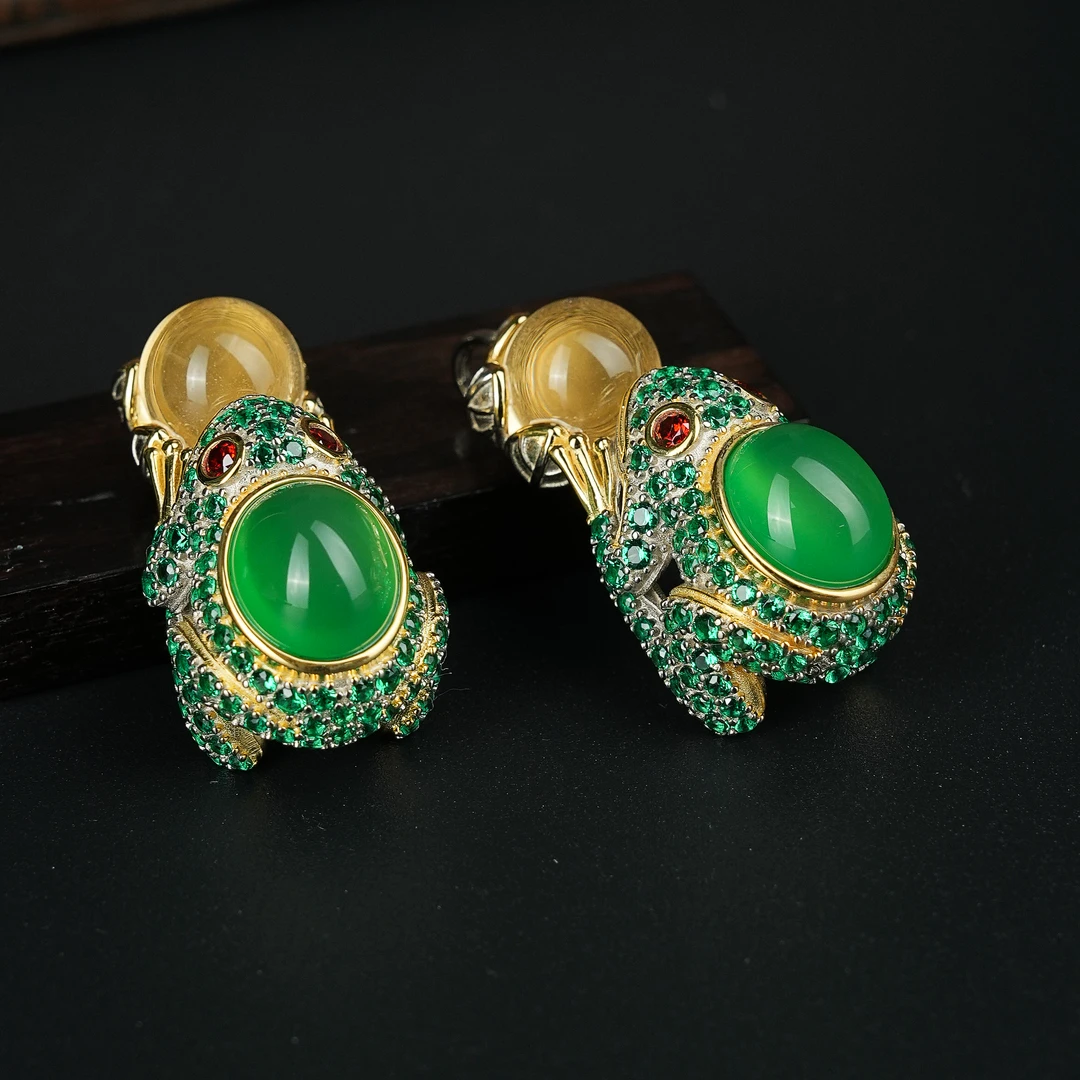 R*玛瑙呱呱来财吊坠@YLG05011369-1@多样性发其一