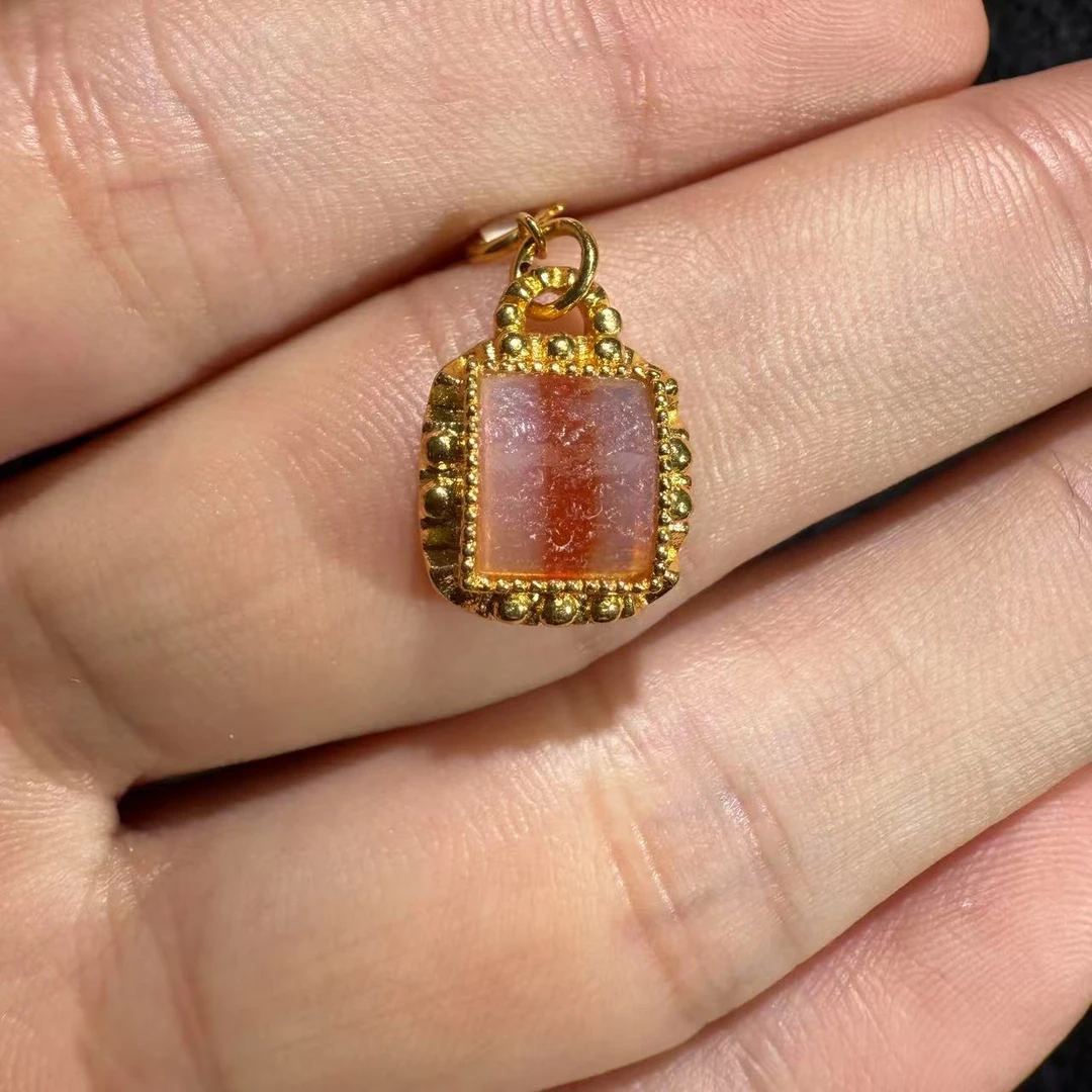 18k金一线珠子滴溜