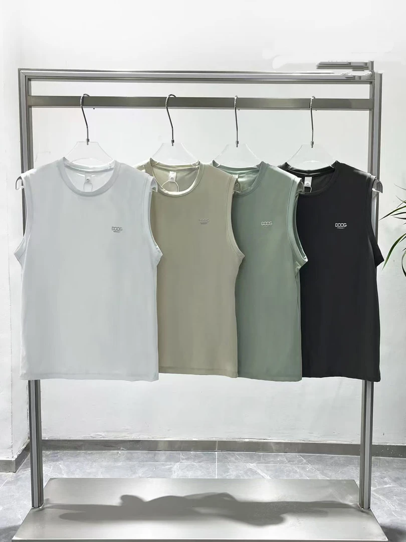 男款夏季速干运动背心休闲健身圆领汗衫跑步弹力