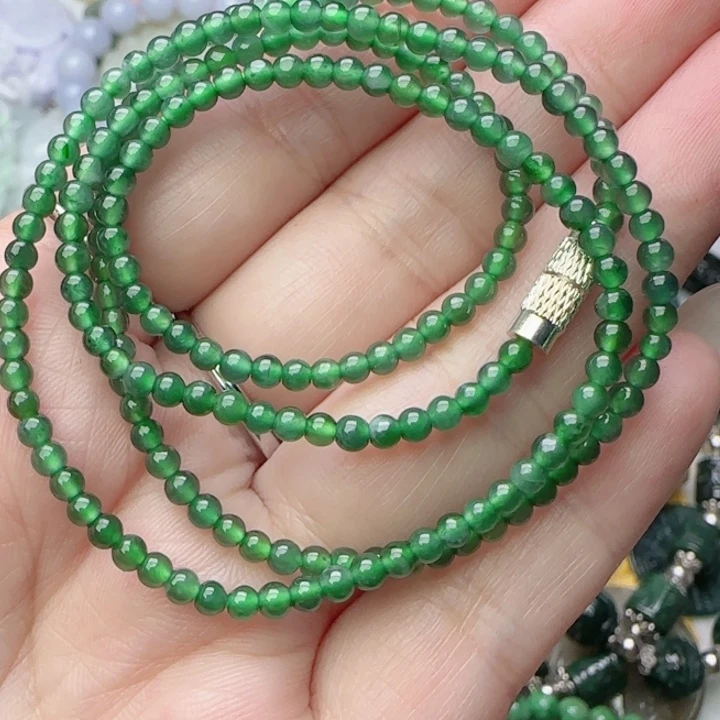 翡翠未镶嵌颈饰天然A货41