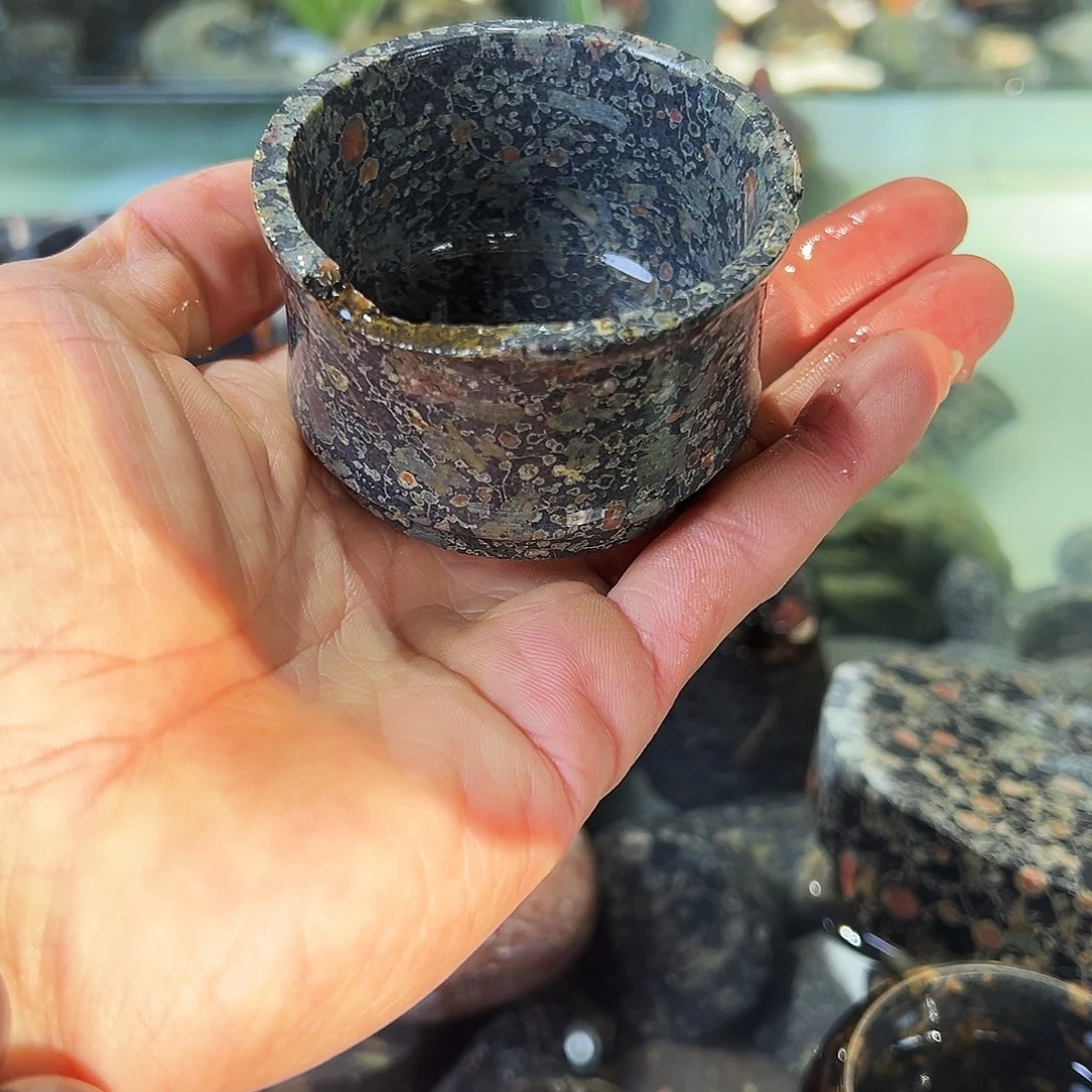 梅花玉茶周边鱼缸石配套微瑕不退不换