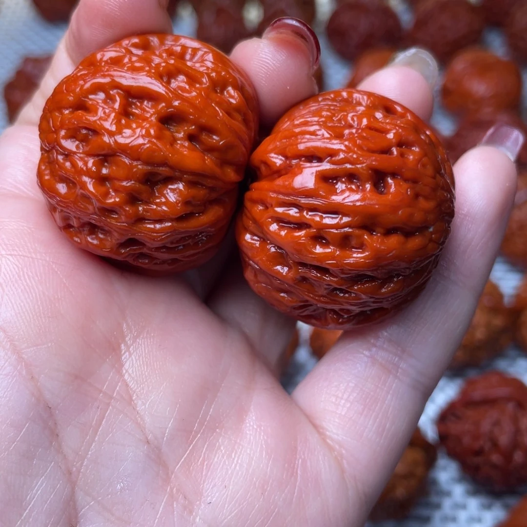 桃核吊坠文玩核桃 手把件 铁锤妹妹 37