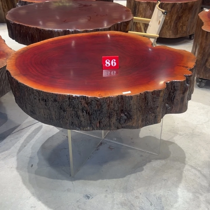 晚***风木原木圆盘不加底座