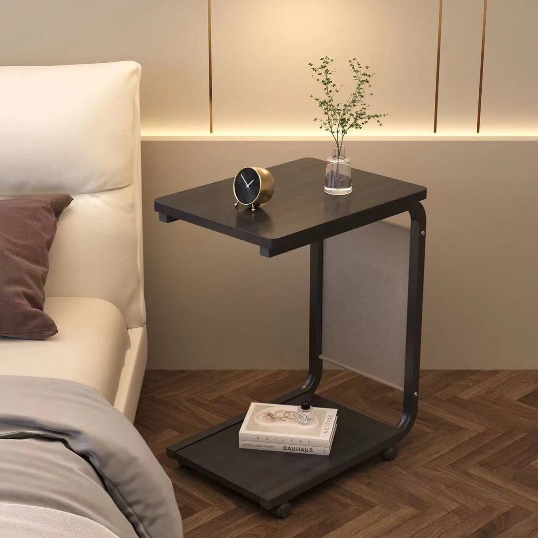 超窄床边收纳柜床头柜轻奢高级感小型替代品可移动小边几北欧角几