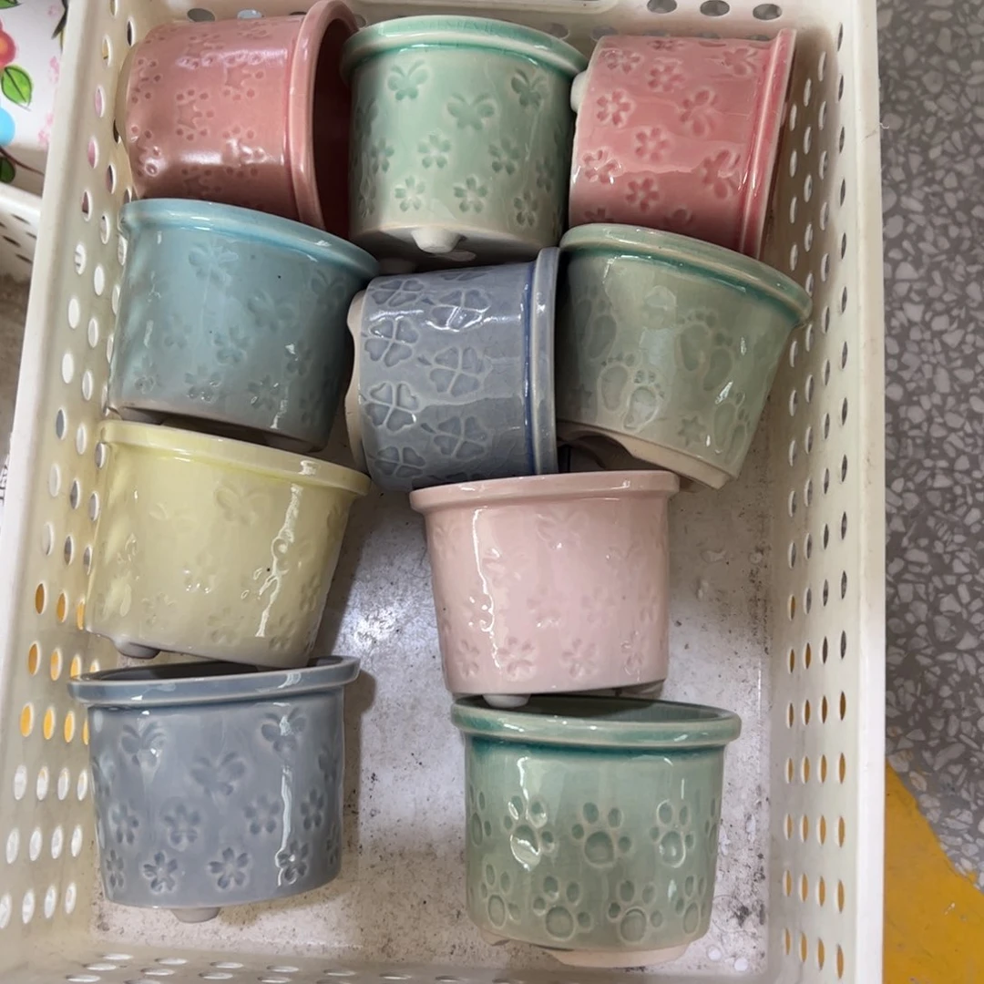 陶瓷多肉小花盆@@1683