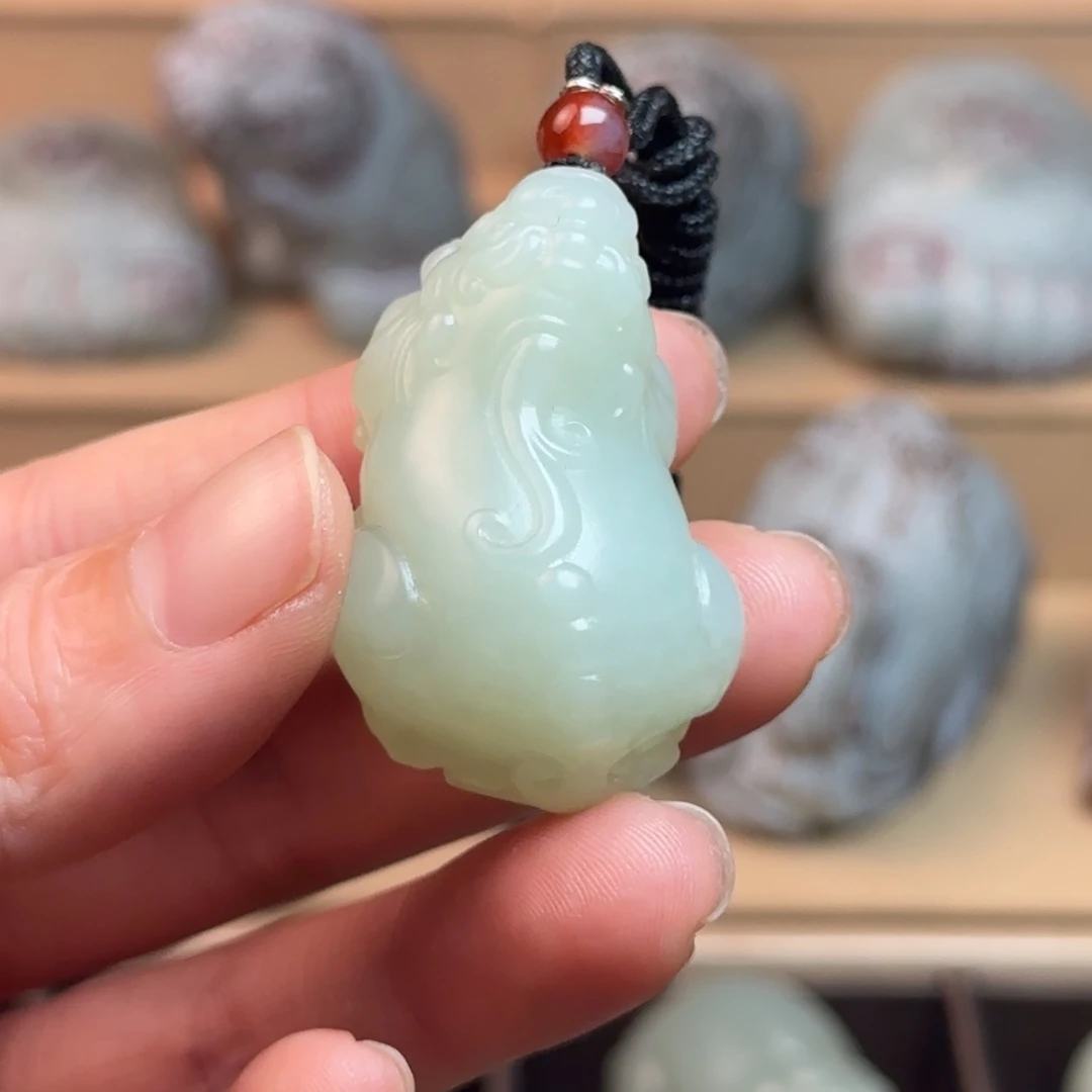 和田玉颈饰未镶嵌27克