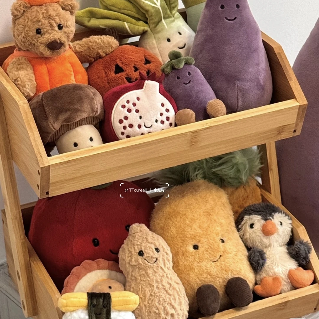 【新款毛绒绒】包挂钥匙扣车挂玩偶公仔蔬菜球类动物可爱娃娃工厂版