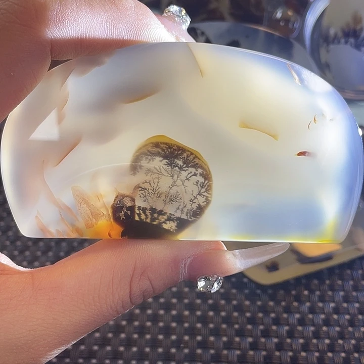 玛瑙/玉髓未镶嵌颈饰