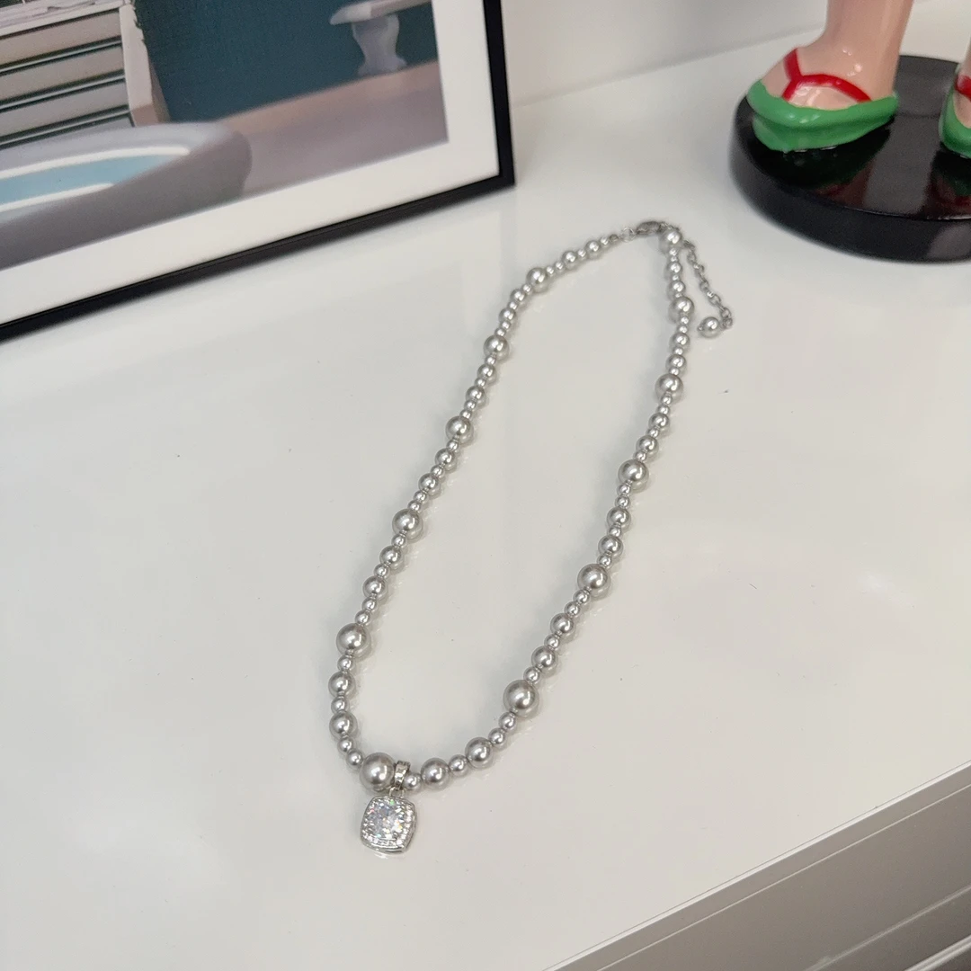 非金属树脂项链 金美美2025发饰抓夹发箍韩版东大门原创设计潮264