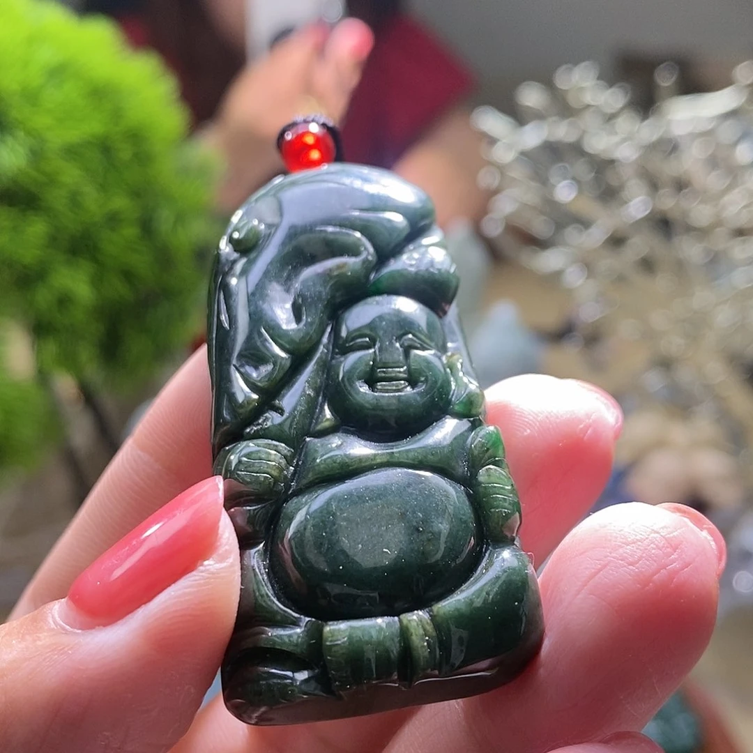 【闪购商品】翡翠未镶嵌颈饰佛