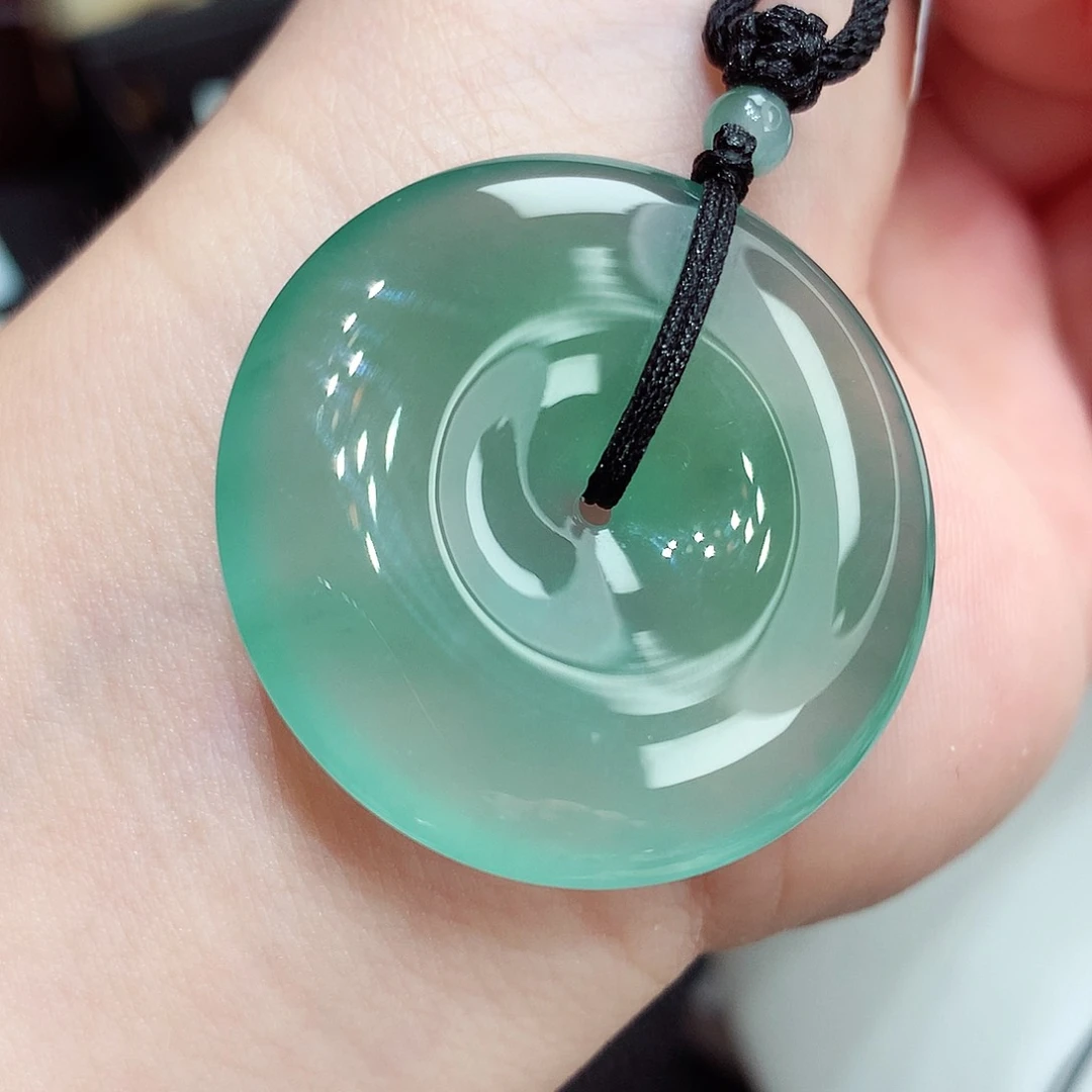 颈饰未镶嵌翡翠翡翠，34.2/6