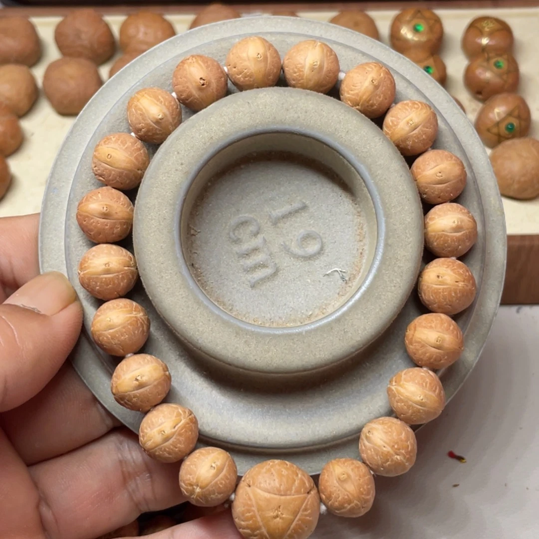 凤眼菩提手串老树实心12