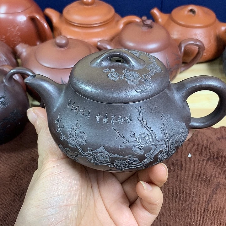 紫砂茶壶紫砂微瑕