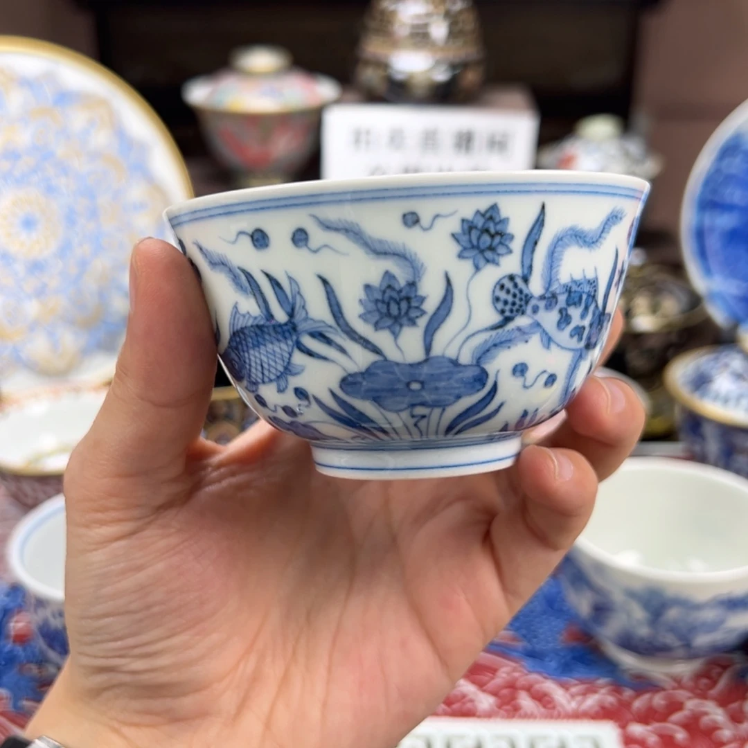 瓷片景德镇手工手绘陶瓷