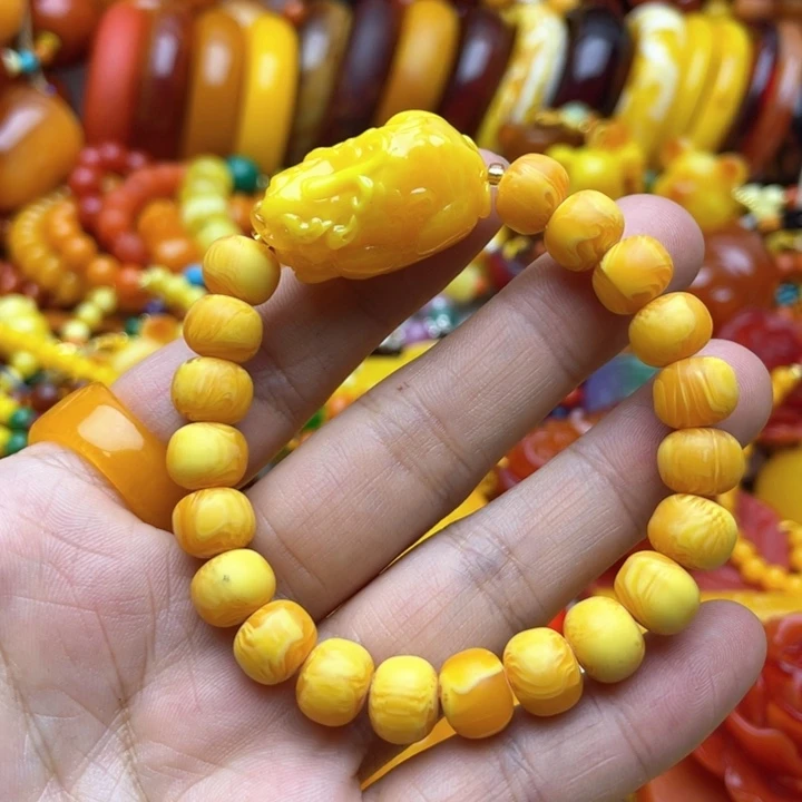 树脂制品38号貔貅手串