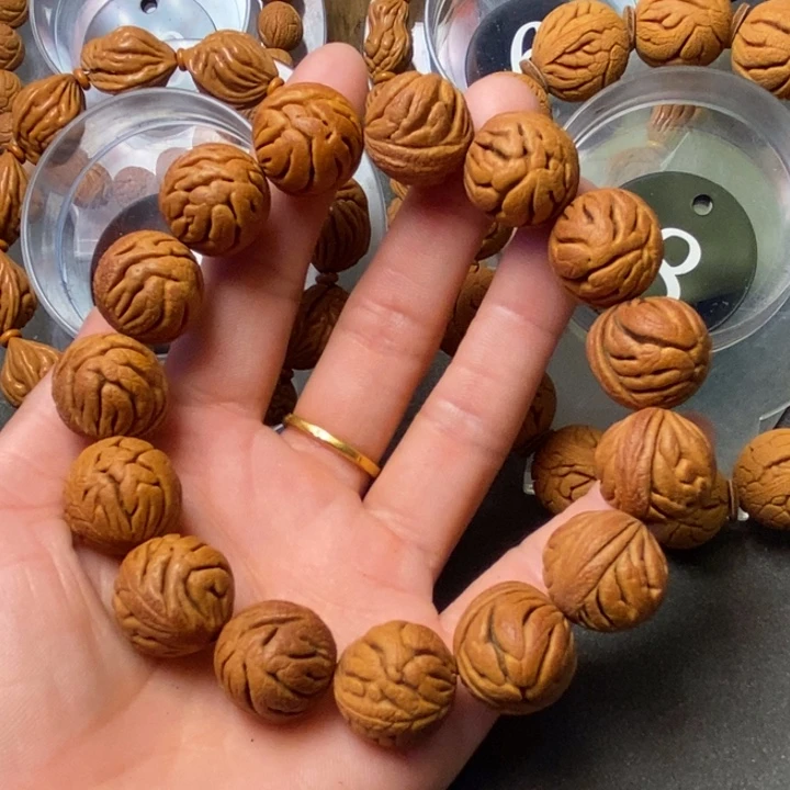 吊坠桃核陕西秦岭山桃核19