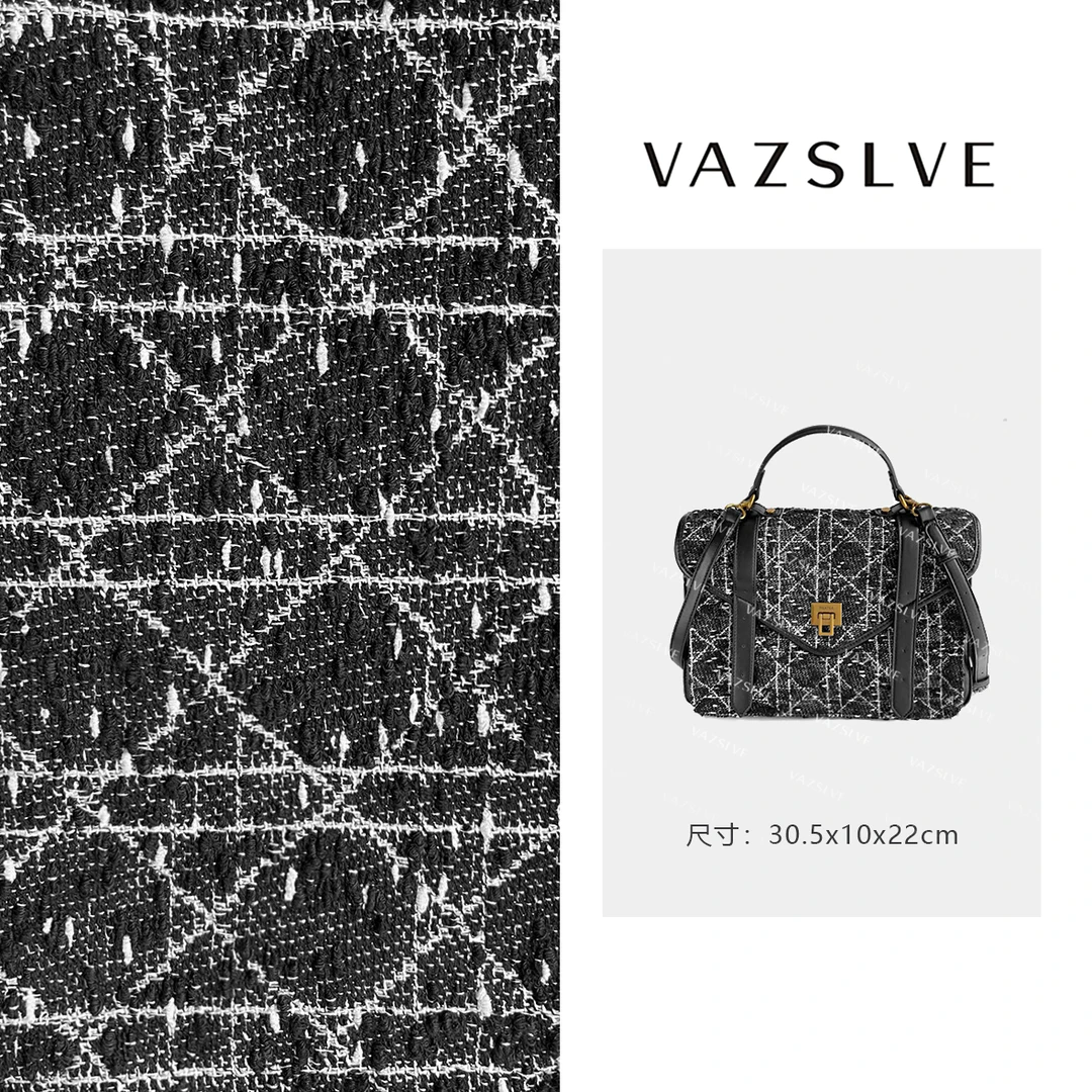VAZSLVE/原创设计SKL-5358-2-黑色 秋冬斜跨轻奢女包出门随身小包