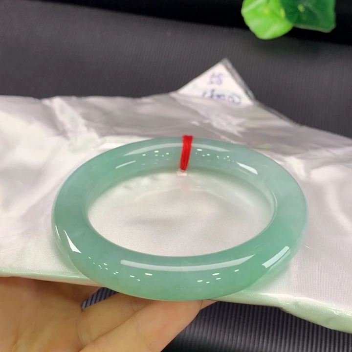 未镶嵌手镯翡翠圆条58