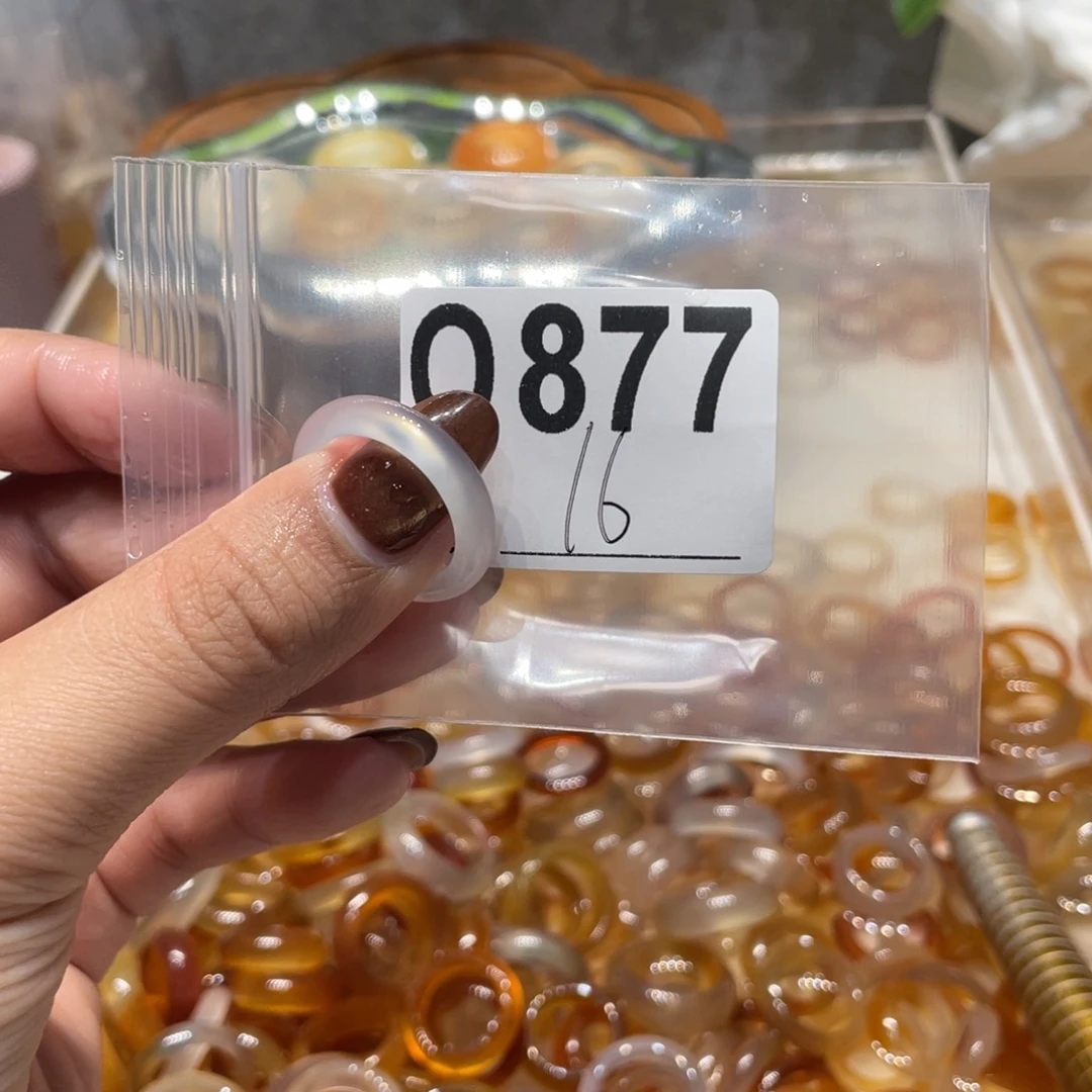 玛瑙/玉髓未镶嵌戒指877