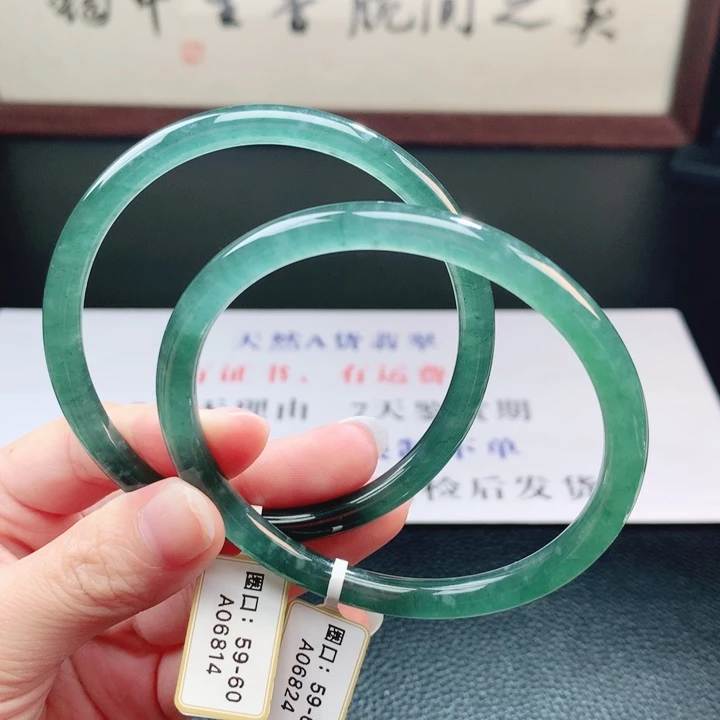 翡翠未镶嵌手镯翡翠手镯121