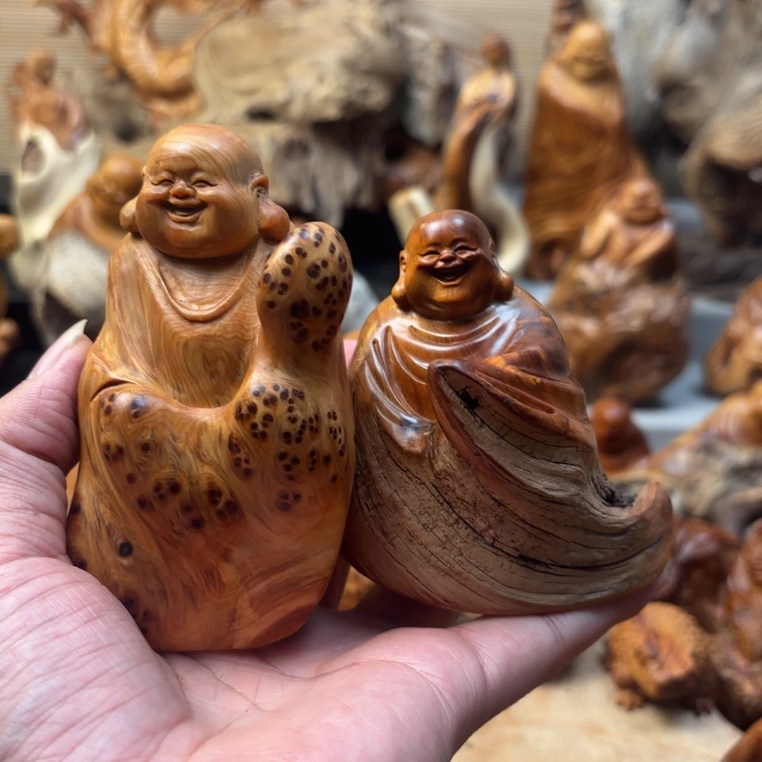 庚***妙柏木太行崖柏手工雕刻