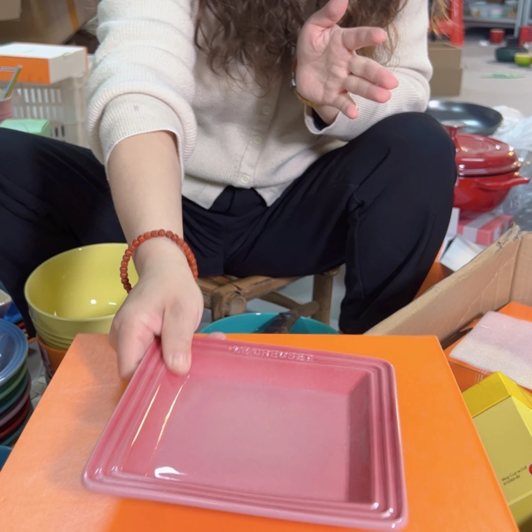 陶瓷石英粉小号方盘