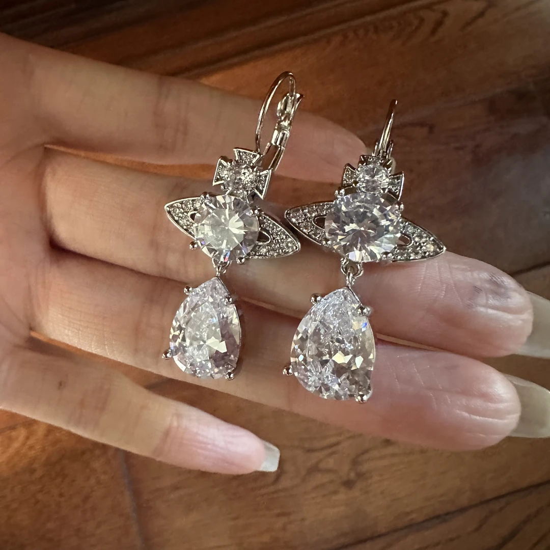 铜合金耳饰 清｜0168【时尚轻奢】百搭经典小众气质简约优雅复古