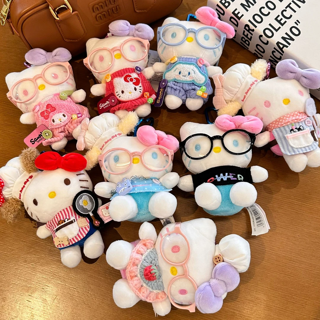 可爱kitty包包挂件钥匙扣公仔hellokitty挂件001-