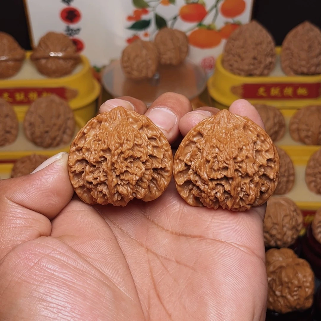 文玩核桃把件王*贵文玩核桃把件42尺满天星